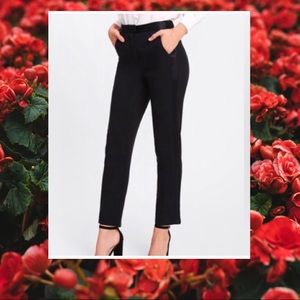 High Waisted Black Slacks